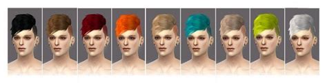 Hawk Fatale Males Hair Conversion At Black Le Sims 4 Updates