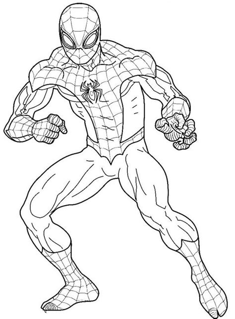 Desene Cu Spiderman De Colorat Imagini I Plan E De Colorat Desene De