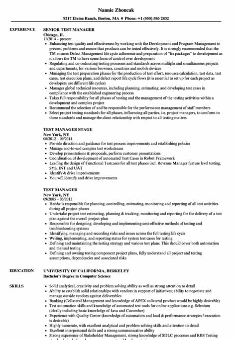 The perfect guide to building a web developer resume. Qa automation manager resume September 2020