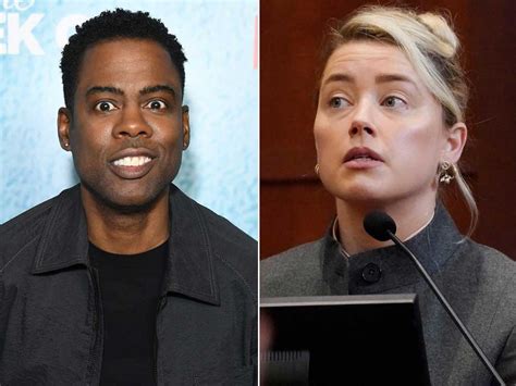 Chris Rock Mocks Amber Heard For Pooping In Johnny Depps Bed