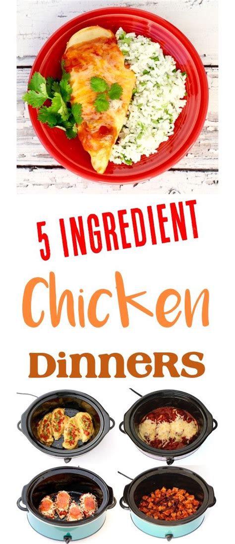 Crock Pot Dump Meals 5 Ingredients Or Less