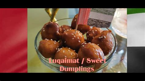 Emirati Luqaimat Sweet Dumplings Uae National Day Arabic Style