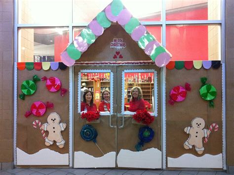 Decorations, party kits, costumes, and baking supplies are all gingerbread themed. The Endeavors of a Beta Librarian: Christmas in the Library