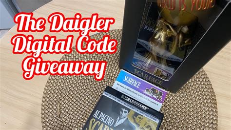 Scarface Digital Code Giveaway Contest Youtube