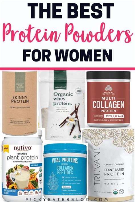 Best Protein Powders For Women 2019 Guide The Picky Eater Protein Powder For Women Best