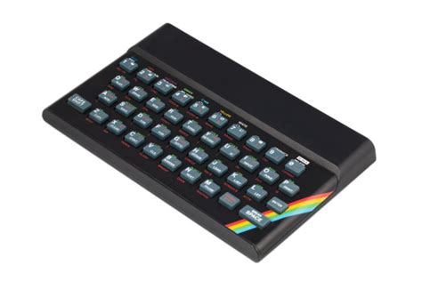 Retro 1980s Sinclair Zx Spectrum Computer Stock Photo Download Image