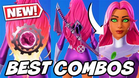 BEST COMBOS FOR NEW STARFIRE SKIN STARFIRE BUNDLE Fortnite YouTube