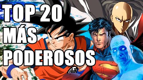 Top 20 Personajes M 225 S Poderosos Youtube