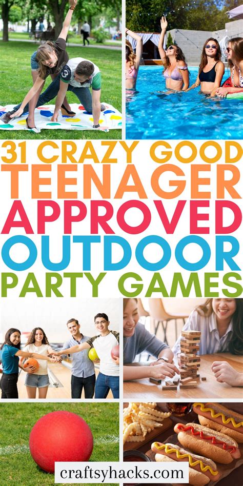 31 ultimate outdoor games for teenagers craftsy hacks