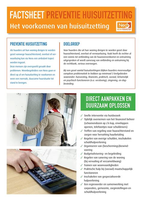 Fact Preventie Huisuitzetting 2016 By Neos Eindhoven Issuu