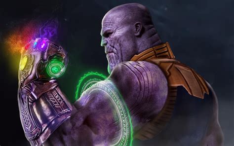Cool Thanos Wallpapers Wallpaper Cave