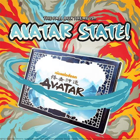 Nickalive Avatar The Last Airbender Box Avatar State Fall 2022 Box