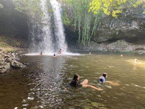 Byron Bay Waterfalls Killen Falls Public Swimming Waterfall Info