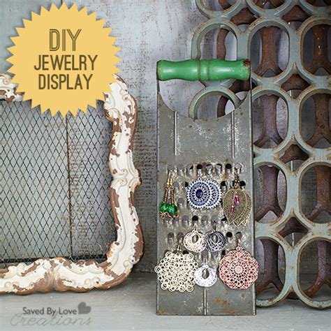 Make A Unique Diy Jewelry Display From A Repurposed Cheese