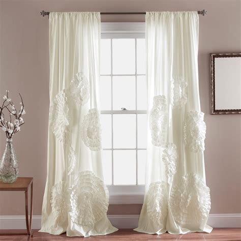 About 21% of these are curtain. Triangle Home Fashions Lush Decor Serena Window Curtain ...