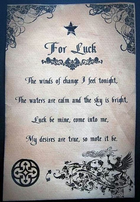 For Luck Witchcraft Spell Books Wiccan Spell Book Magick Spells