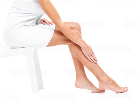 Woman Shaving Legs Stock Photo At Vecteezy