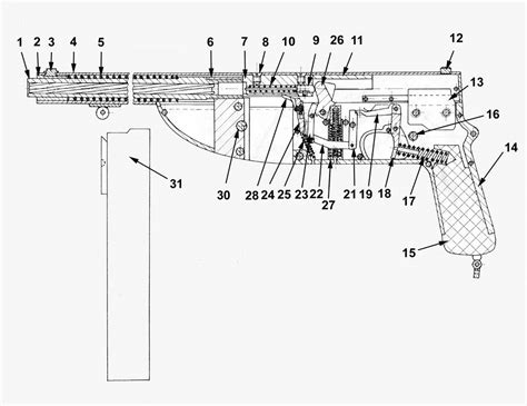 Submachine Gun Blueprints