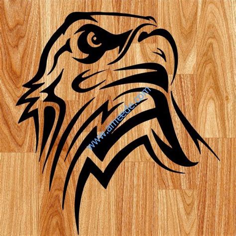 White Eagle Head File Cdr And Dxf Free Vector Download For Print Or