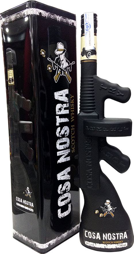 Whisky Cosa Nostra Tommy Gun Blended Scotch 40 07l · Liquidro