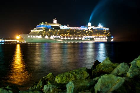 Cruise Ship In The Night By Cda Photo Photo 15872485 500px
