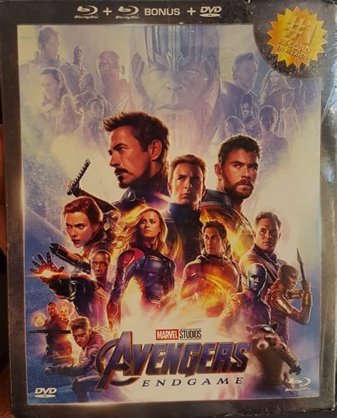 Endgame is returning to theaters this weekend with a deleted scene and some other bonus footage to entice fans for one more trip back to. Avengers Endgame Blu-Ray + DVD - fílmico