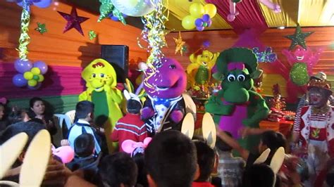 Que Payaso Takachito Shows Con Barney En Vivo Youtube