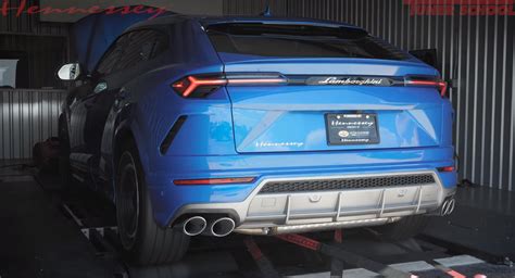 Lamborghini Urus Roars On The Dyno With Hennesseys Hpe750 Package