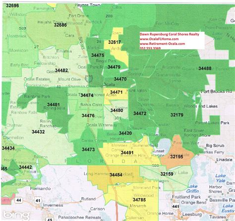 Ocala Zip Code Map – Verjaardag Vrouw 2020
