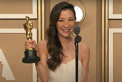 Oscars Michelle Yeoh Makes History Becomes First Asian Woman To Win