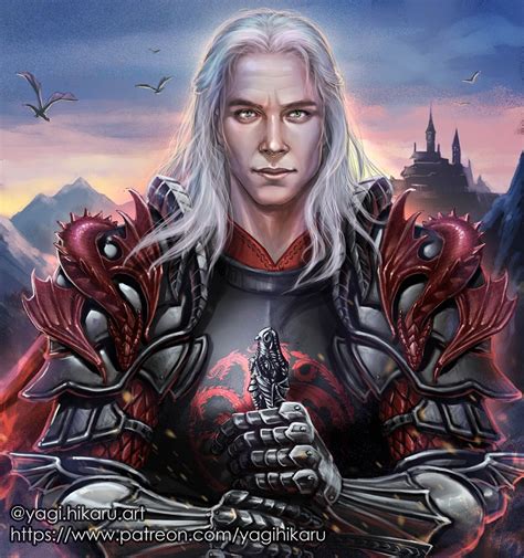 Rhaegar Targaryen By Hikaru Yagi Targaryen Art Game Of Thrones Art
