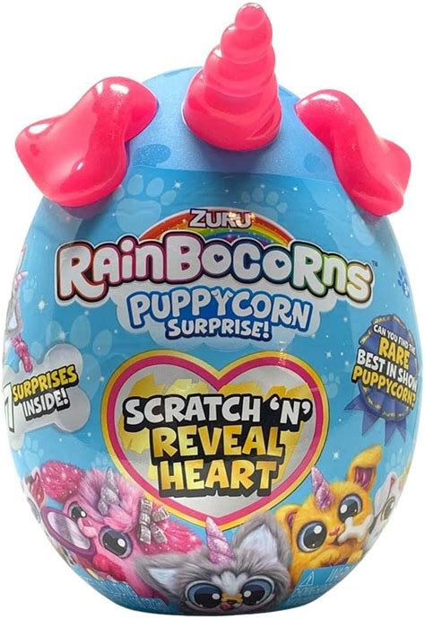 Amazon Com Rainbocorns Sparkle Heart Surprise Series 3 Puppycorns