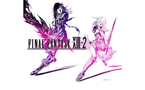 Final Fantasy Xiii 2 Logo Wallpaper