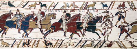 Filebayeux Tapestry Scene51 Battle Of Hastings Norman Knights And