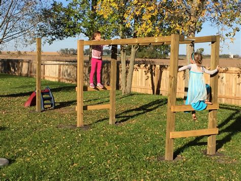 Diy Monkey Bars The Dabbling Crafter