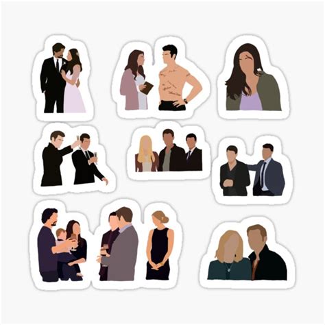 The Originals Pack Sticker For Sale By Crystalguo Redbubble