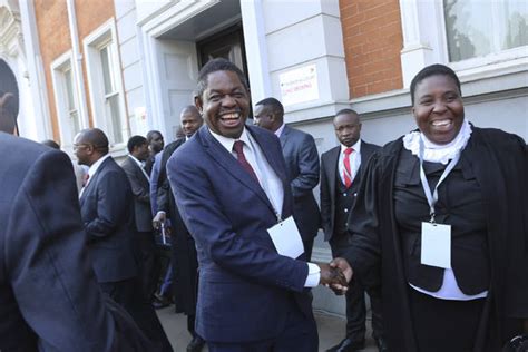 Zimbabwe Court Unanimously Upholds Presidents Election Win The Garden Island