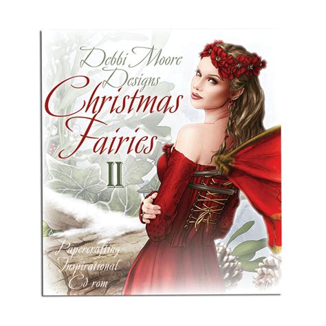christmas fairies 2 papercrafting collection cd rom usb