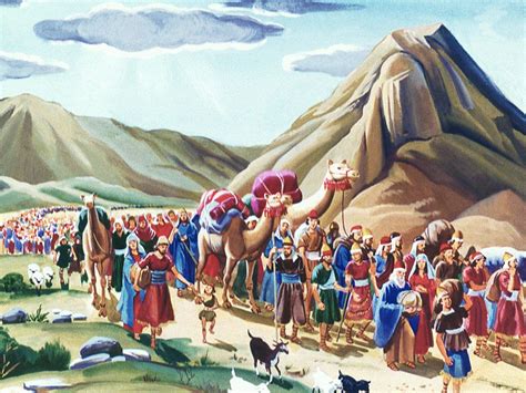 God Announces The Ten Commandments On Mount Sinai Exodus 19 20 32