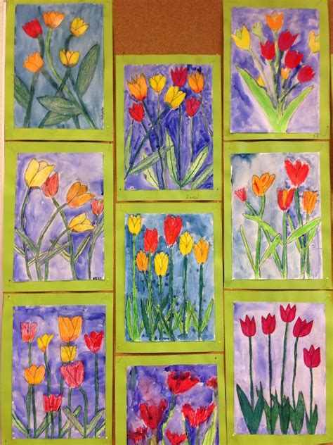 Kuvis ja askartelu 2 - www.opeope.fi | Frühling kunst ... Alle kinder besuchen die grundschuleправить .