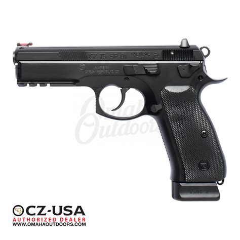 Cz 75 Sp 01 Tactical Pistol 18 Rd 9mm Fiber Optic Front Sight Omaha