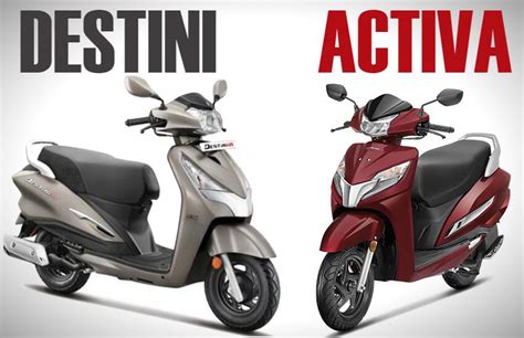 Comparison Of Bs6 Hero Destini 125 Vs Bs6 Honda Activa 125