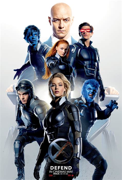 The Heroes Make A Stand On New X Men Apocalypse Poster The Movie Bit