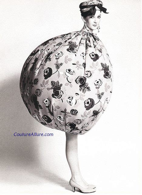 Couture Allure Vintage Fashion Norman Norell Bubble Dress 1957