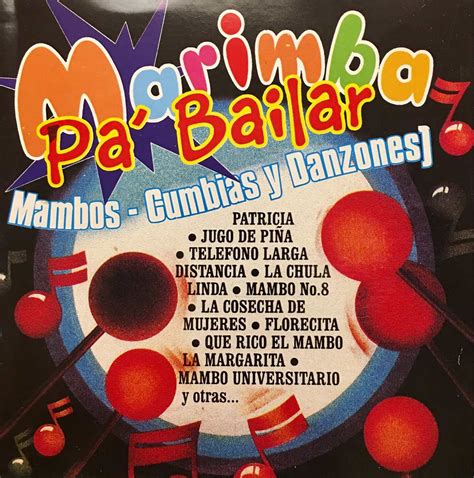 Cd Marimba Pa Bailar Mambos Cumbias Y Danzones En Mercado
