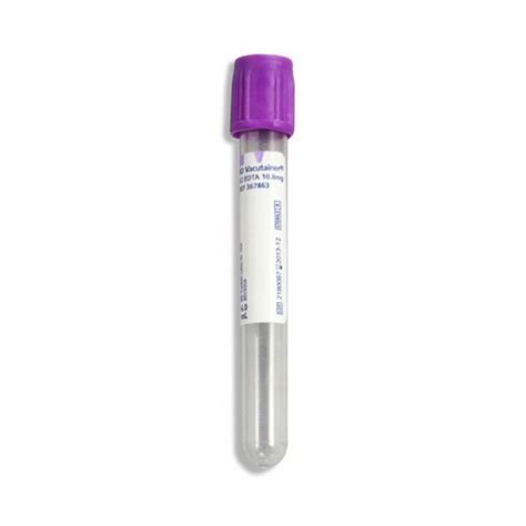 Very thin blood collection tubes, and accessories that pull blood into the tube via capillary action; Arrowhead Scientific Blood Products - Lab Supplies ...