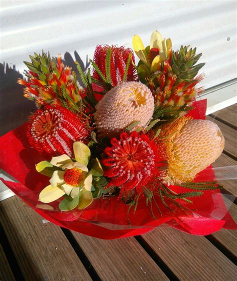 Australian Banksia Arrangement Table Decorations Crafts Flower