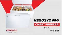 Condura Chest Freezer Large I Negosyo Chest Freezer