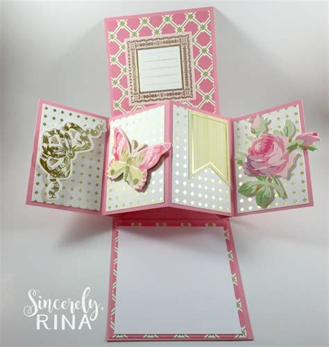 Twist Pop Up Panel Card Tutorial Sincerely Rina