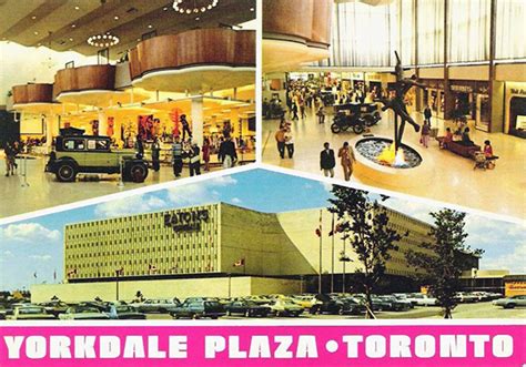 With 48,969,858 visitors in 2015 alone, the toronto eaton centre sees more annual visitors than either of the two busiest malls in the united states (mall of america in bloomington, minnesota and ala moana center in honolulu, hawaii), or central park in new york city. This is what Yorkdale looked like in the 1960s and 70s